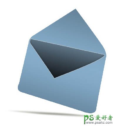 PS制作一个科技蓝色风格的快递邮件图标教程