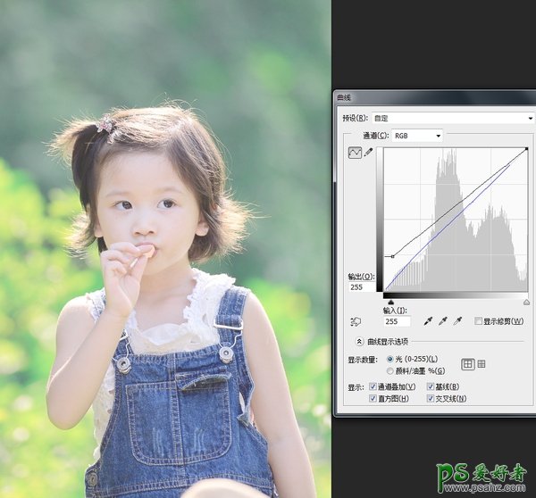 PS人像后期教程：学习怎么样调出柔和清淡色彩的人像照片。