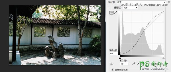 学习用photoshop后期处理照片过程中曲线工具的使用技巧教程