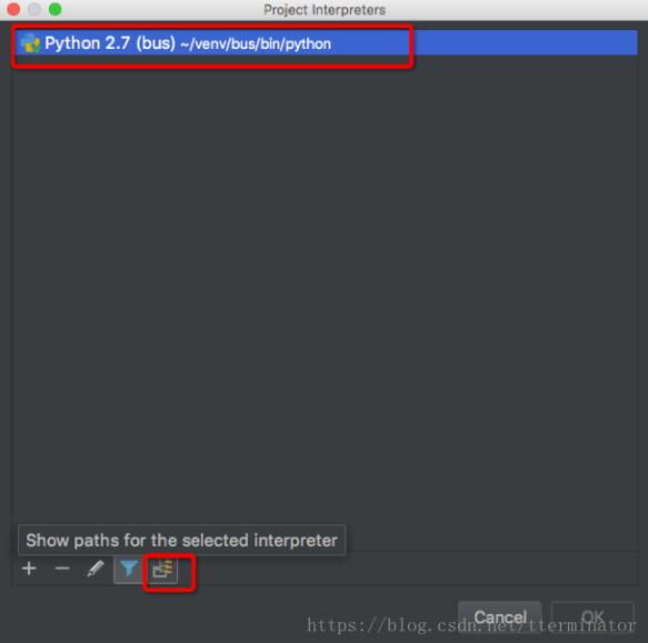 mac PyCharm添加Python解释器及添加package路径