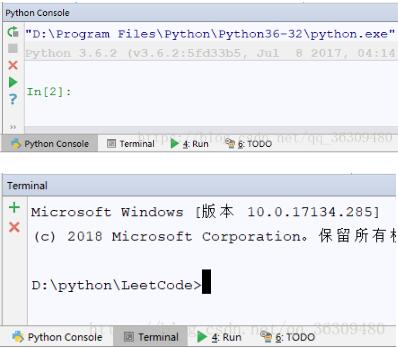 Pycharm Python Console与Terminal