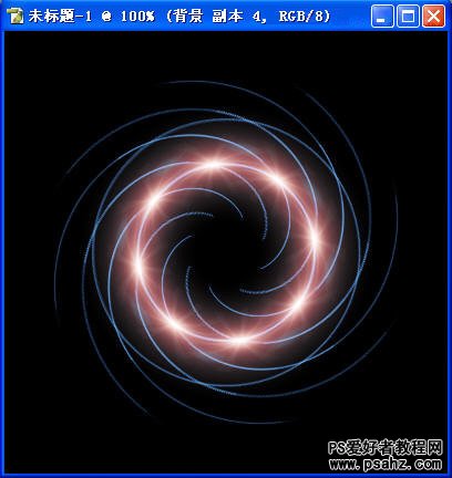 PS滤镜特效实例：螺线特效制作