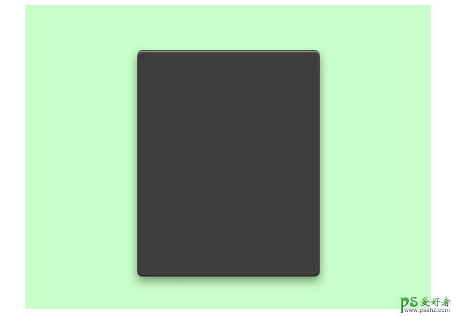 PS鼠绘一个超写实风格的黑色计算器图标，黑色主题的写实计算机