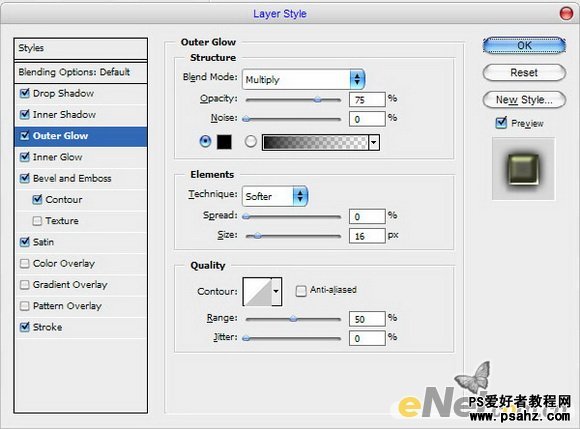 PS文字特效教程：制作眩晕背景的图案浮雕字效果