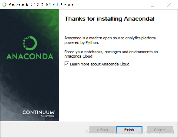 Anaconda3安装