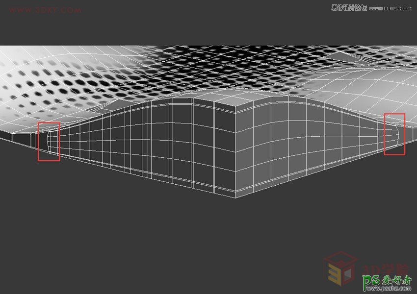 用3DMAX制作异形体育馆的模型，用Poly制作异形体育馆建筑效果