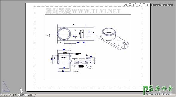 CAD基础教程：学习打印输出图形更为方便的工作空间—布局