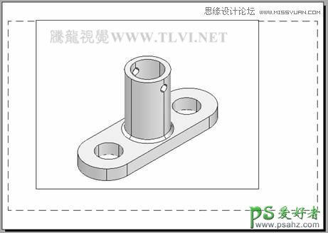 AutoCAD实例教程：使用布局空间中并列视口的打印输出功能。