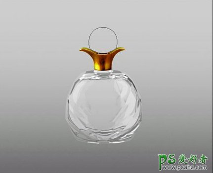 PS鼠绘教程：制作一个逼真的水晶效果玻璃香水瓶