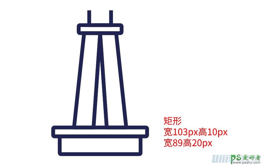 Illustrator手绘失量卡通风格的法国知名建筑图。