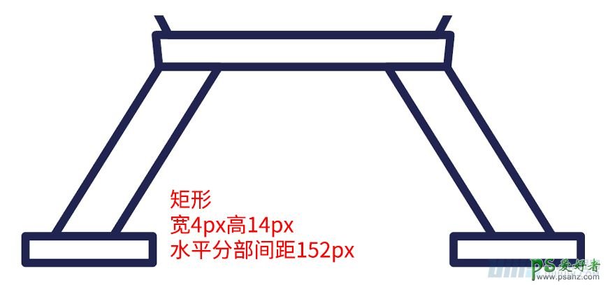 Illustrator手绘失量卡通风格的法国知名建筑图。