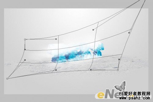 PS文字特效教程：设计北极暴风雪立体字效果