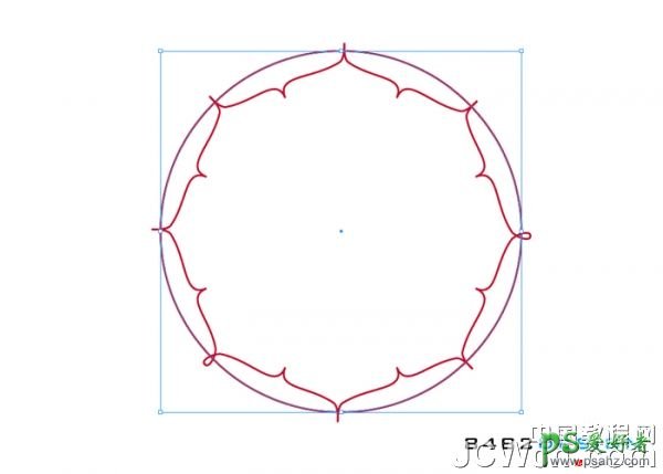 Illustrator实用技巧教程：手把手教新手制作八瓣莲花图案素材