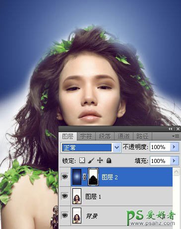 photoshop打造颓废非主流美女艺术海报