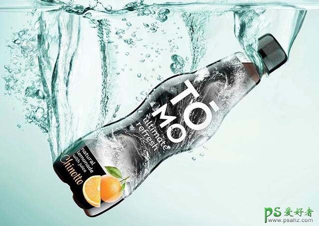 清爽自然的酒水类及饮料宣传广告设计，大气的酒水饮料海报作品。