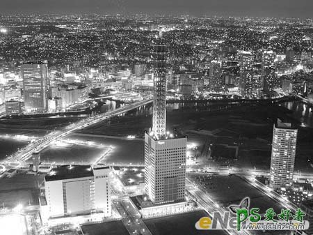 利用PS滤镜打造梦幻星光夜景城市照片