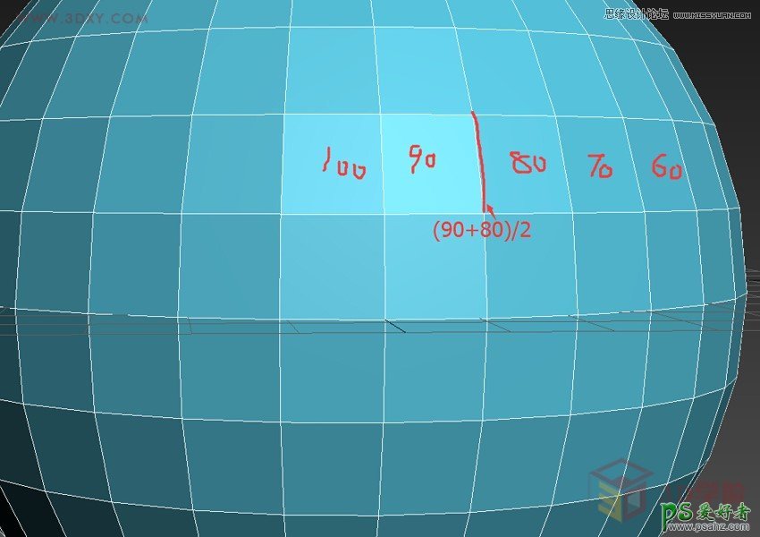 利用3DMAX光滑组、网格平滑、涡轮平滑工具制作漂亮的球体模型