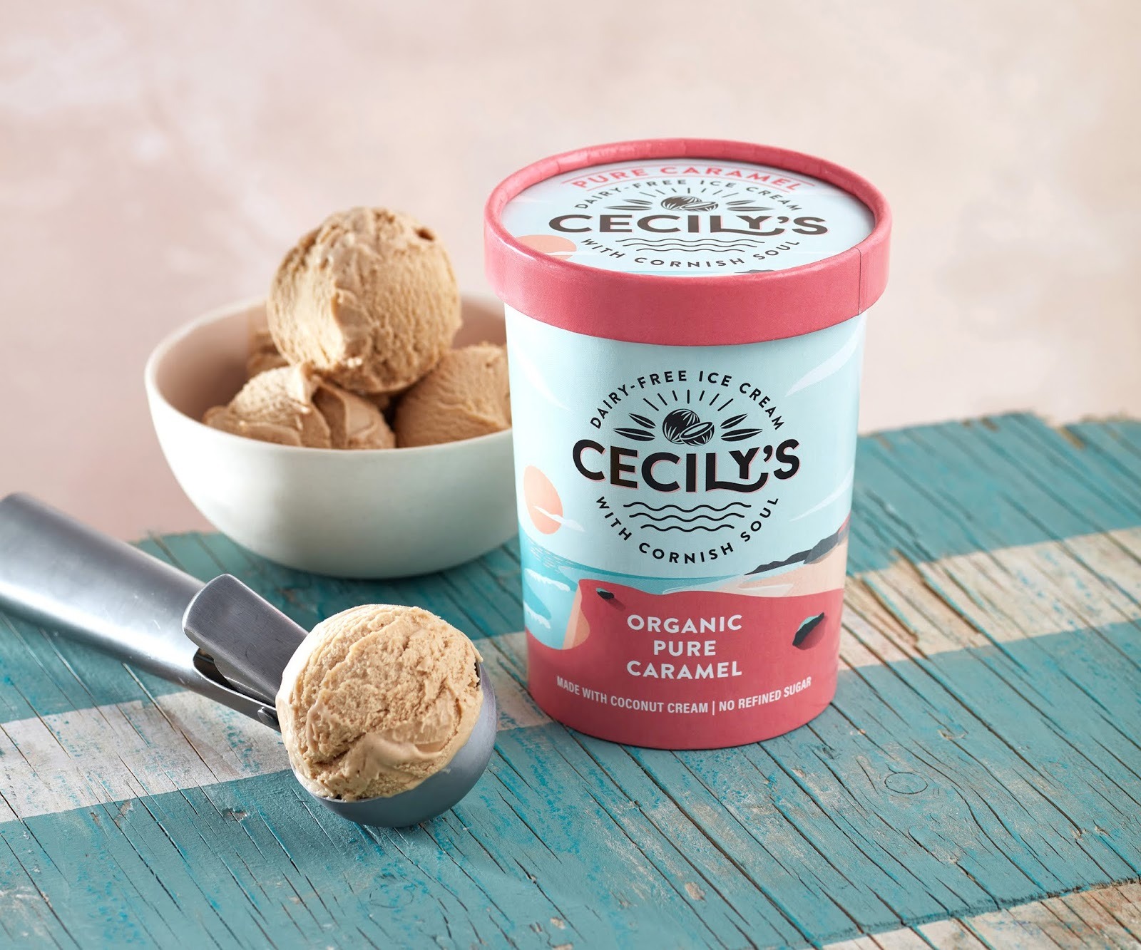 精美创意的Cecily's冰淇淋品牌包装设计作品欣赏。