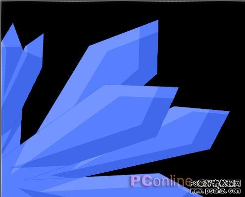 PS滤镜特效教程：设计漂亮的蓝色水晶