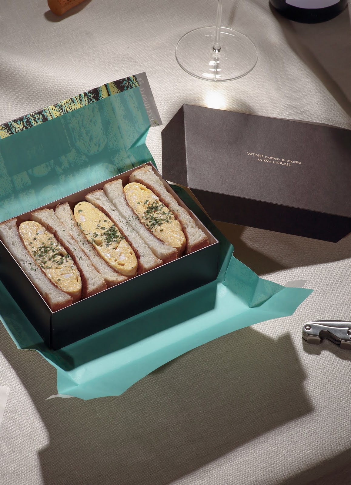 创意的日本三明治包装设计，美食日本煎蛋三明治设计作品欣赏。