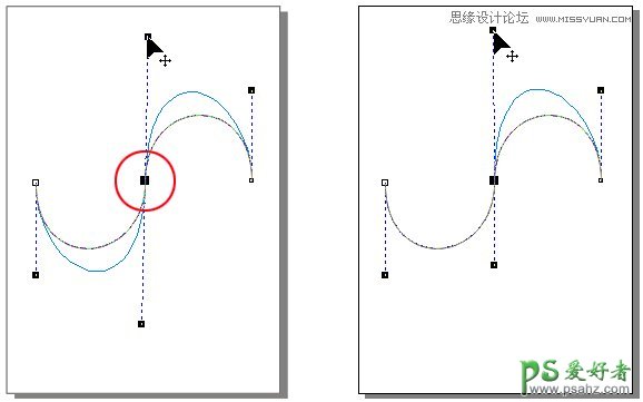 CorelDRAW技巧教程学习：详解贝塞尔曲线工具的使用技巧