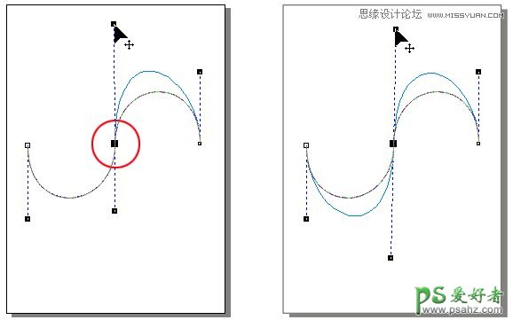 CorelDRAW技巧教程学习：详解贝塞尔曲线工具的使用技巧