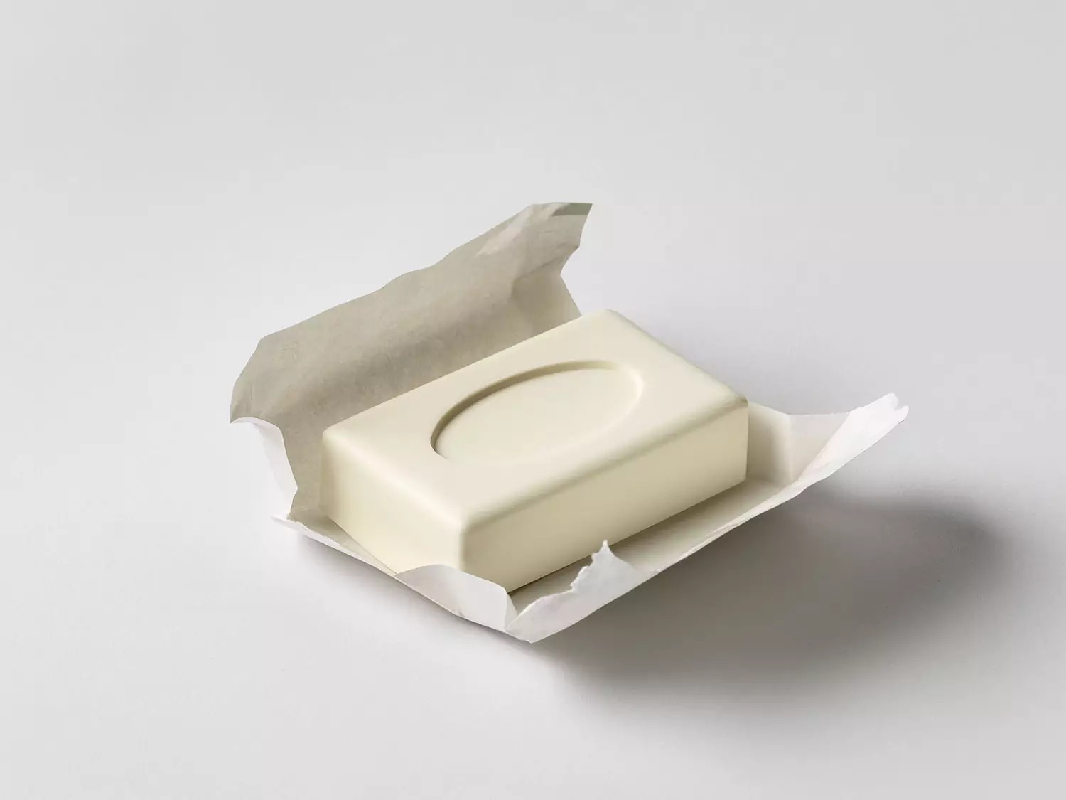 简约黑白风格香皂盒包装设计，Tangent GC香皂包装设计欣赏。
