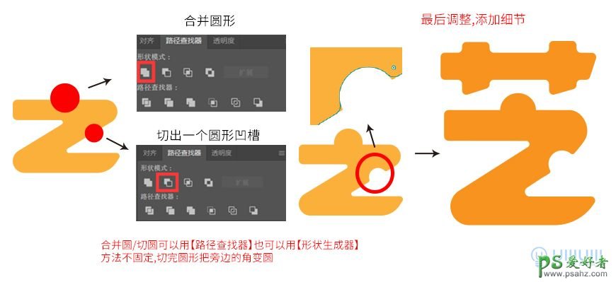 PS艺术字教程：结合AI软件设计立体芝士艺术字。