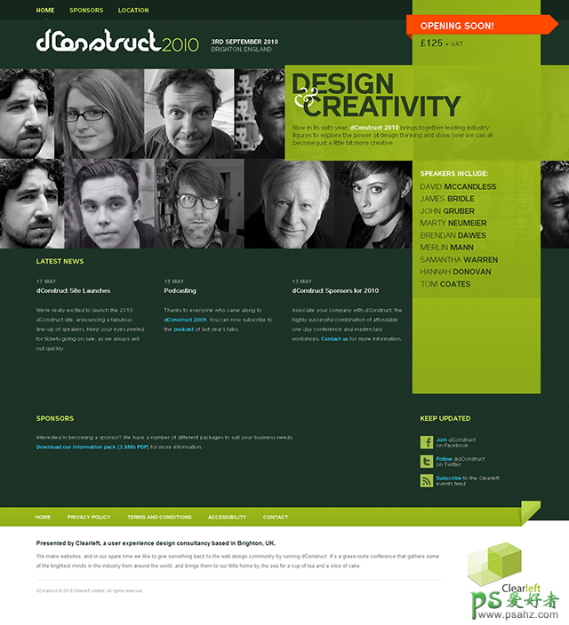 网页设计色彩搭配学习：如何让绿色成为网页设计中的亮点？
