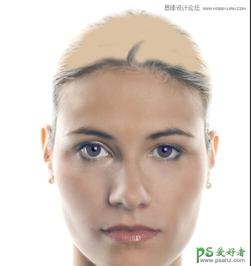 PS人像后期修图技巧教程：实例讲解美女人像后期肖像图修图过程