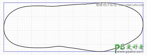 Illustrator手绘一双逼真质感的运动鞋失量图-蓝色逼真的运动鞋