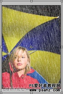 photoshop滤镜特效设计逼真的图片下雨的效果教程