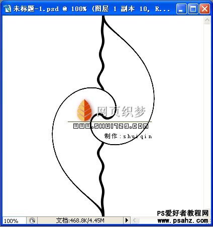 PS滤镜特效制作千变万化的美丽线条