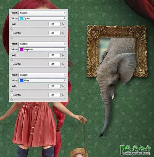 Photoshop合成教程：创意打造奇幻风格的动物舞台场景-动物小舞台