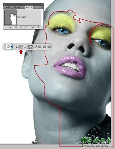 ps封面制作教程：设计抽象个性的杂志封面，抽象人物封面。