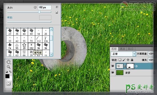 PS文字特效教程：巧用CS5中自带的3D工具制作石头立体字