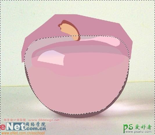 PS鼠绘教程：鼠绘漂亮个性的水晶苹果失量图片素材