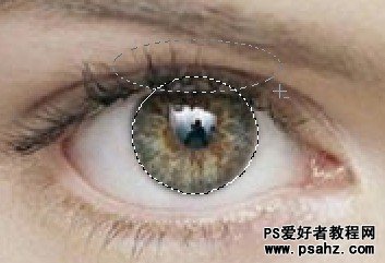第二十课：ps给MM眼睛换色+替换瞳孔（眼部美容实例教程）