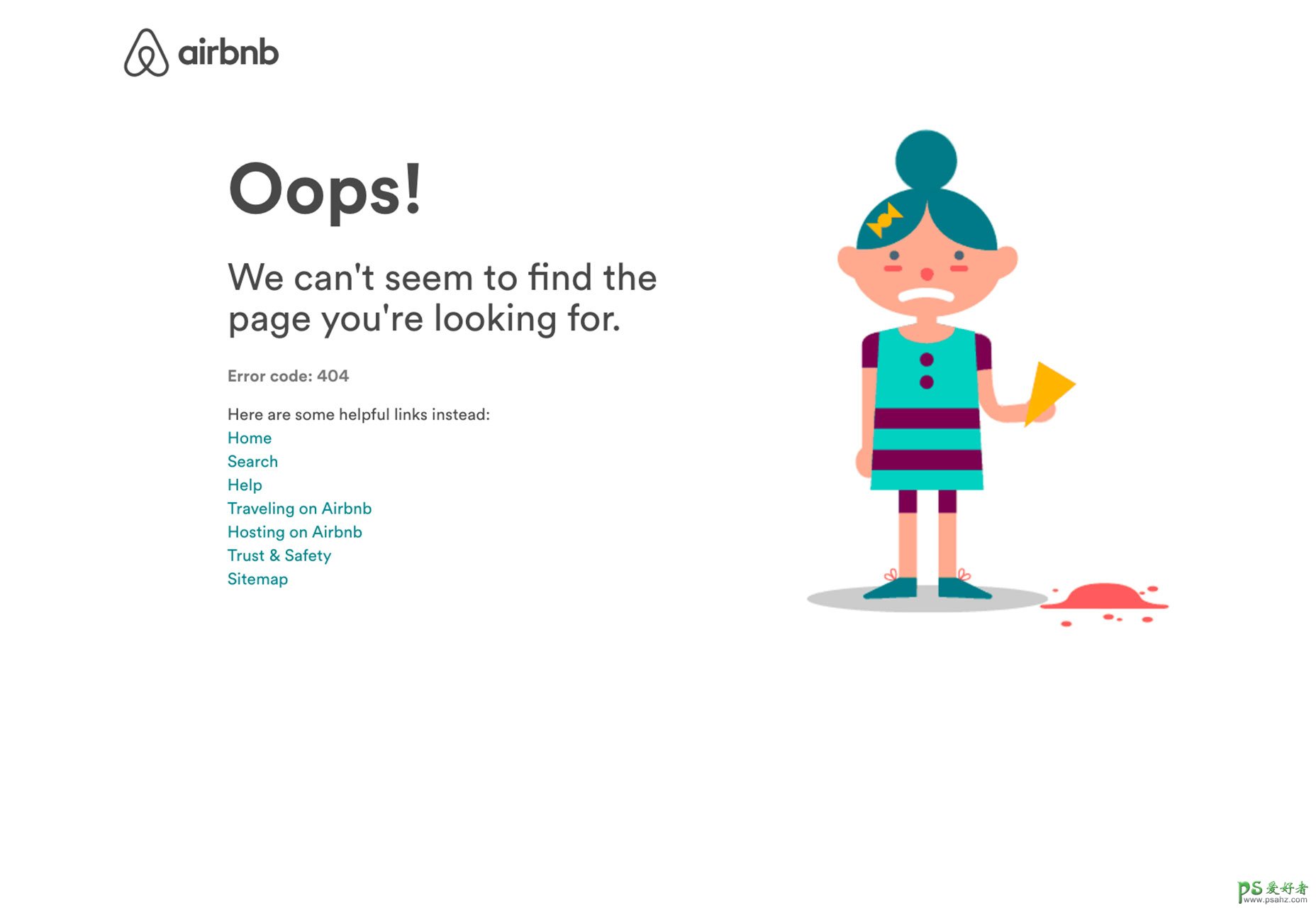 网页404页面设计技巧教程，让你的404页面变的更加实用、大气好看