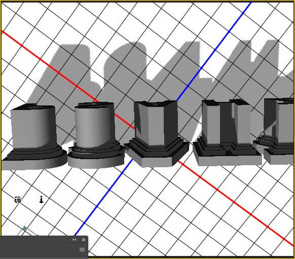 利用photoshop3D工具制作漂亮的金属立体字，立体金字，立体艺术