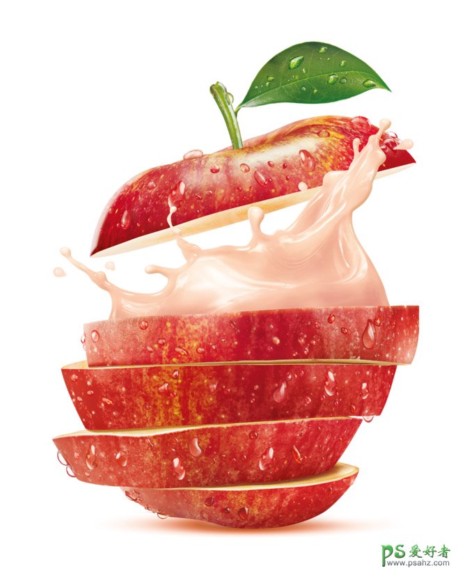 个性的水果合成设计图片，效果逼真大气的水果合成作品。