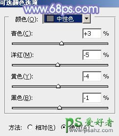 PS调色教程：巧用通道替换给MM写真照调出梦幻的淡蓝色