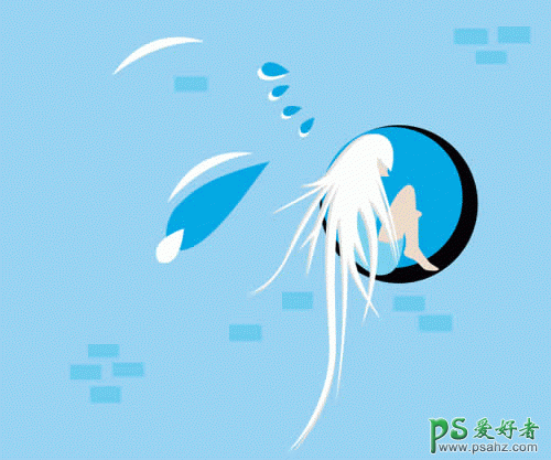 PS鼠绘教程：手绘童话世界里的小精灵，卡通小精灵失量图片素材