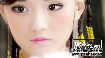 PS美女转手绘教程实例：给情窦初开的青春少女图片制作成仿手绘效