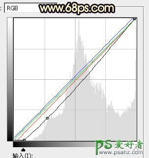 PS美女照片调色：给公园木桥上自拍的可爱女生照片调出唯美橙色