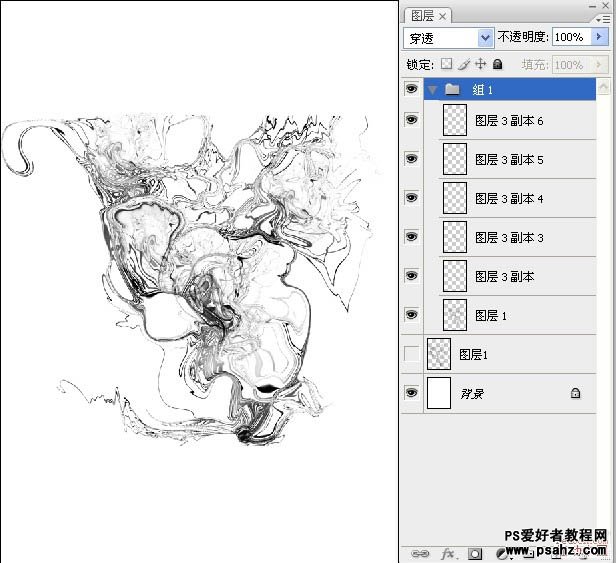 巧用photoshop滤镜特效设计水墨中国画图片教程