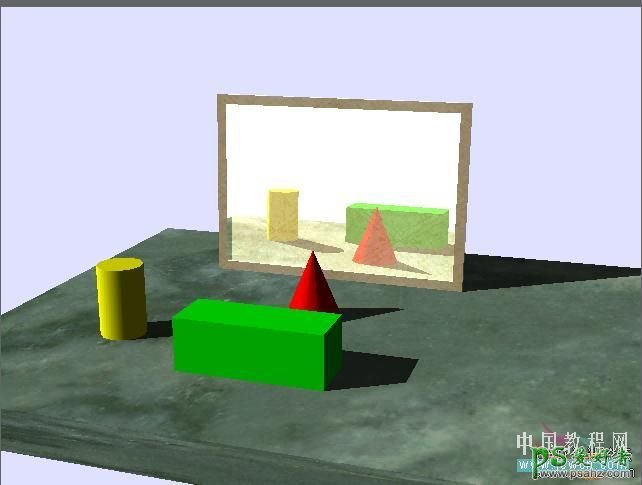 CAD渲染教程：学习镜面反射渲染的一些技巧，掌握材质选择及设置