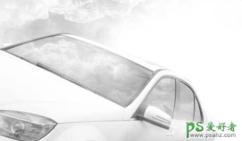 PS汽车海报合成：设计一款时尚大气的奔驰汽车海报-梦幻汽车海报