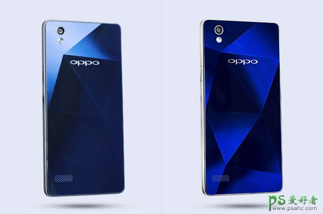 OPPO M5手机宣传广告设计作品，OPPO手机精彩合成设计欣赏