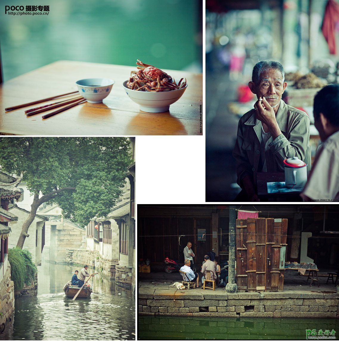 巧用RAW简单后期处理，打造怀旧色彩的江南水乡小镇照片
